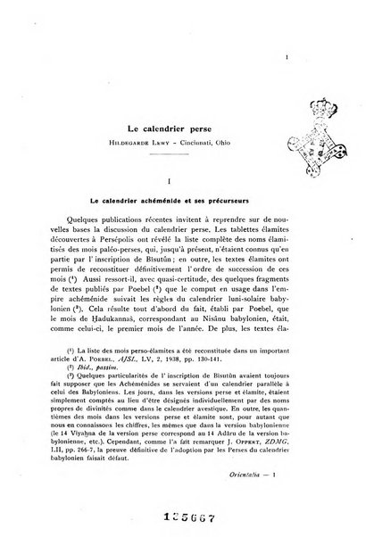 Orientalia commentarii de rebus assyro-babylonicis, arabicis, aegyptiacis