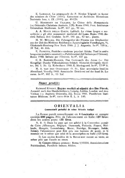 Orientalia commentarii de rebus assyro-babylonicis, arabicis, aegyptiacis