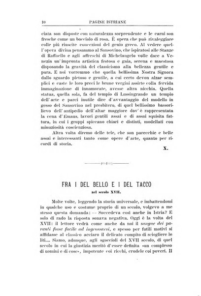 Pagine istriane periodico scientifico letterario-artistico