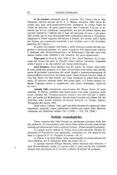 Pagine istriane periodico scientifico letterario-artistico