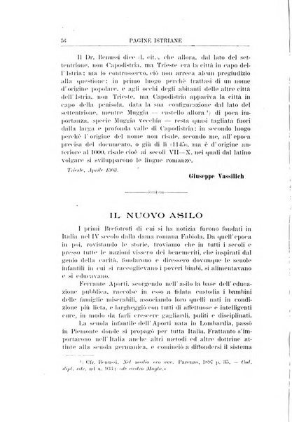 Pagine istriane periodico scientifico letterario-artistico