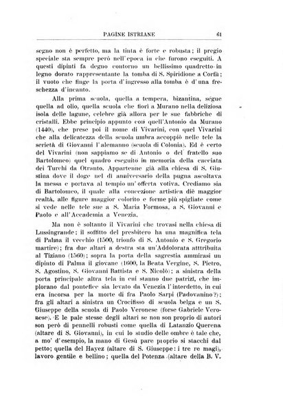 Pagine istriane periodico scientifico letterario-artistico