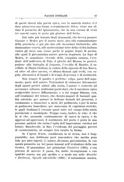 Pagine istriane periodico scientifico letterario-artistico