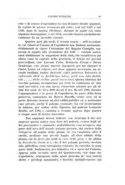 Pagine istriane periodico scientifico letterario-artistico