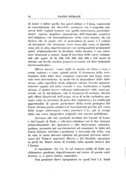 Pagine istriane periodico scientifico letterario-artistico