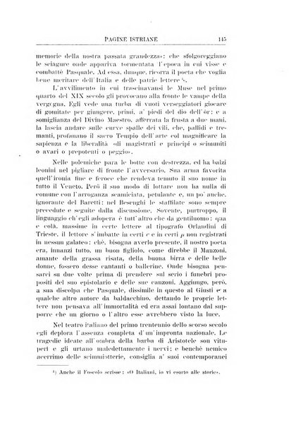 Pagine istriane periodico scientifico letterario-artistico