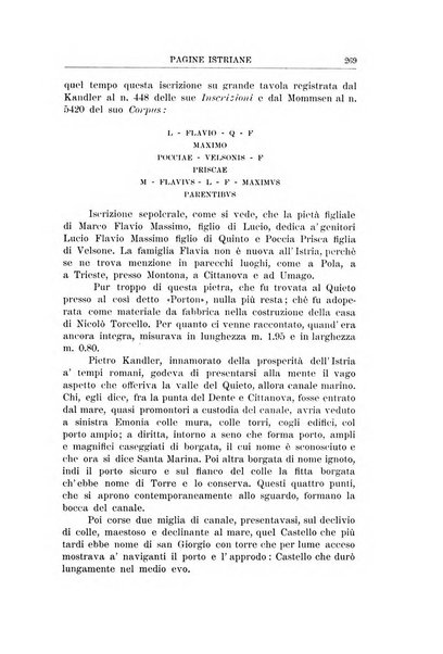 Pagine istriane periodico scientifico letterario-artistico