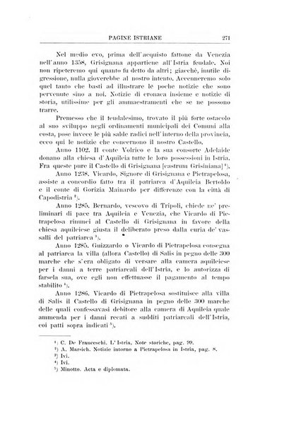 Pagine istriane periodico scientifico letterario-artistico