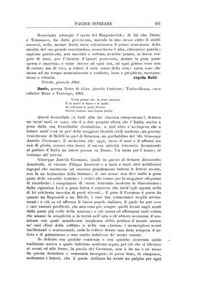 Pagine istriane periodico scientifico letterario-artistico