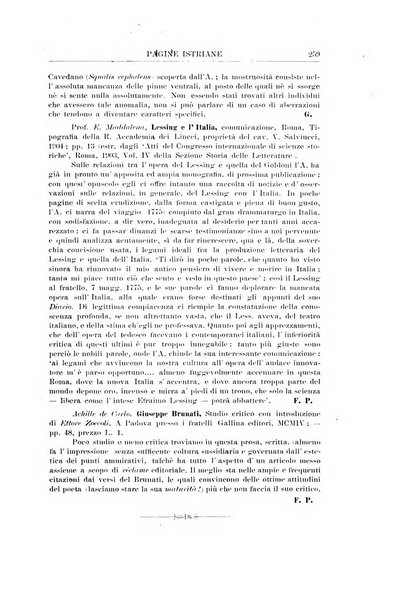 Pagine istriane periodico scientifico letterario-artistico