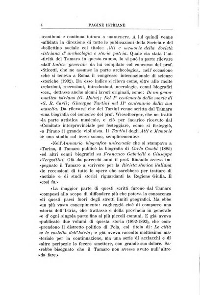 Pagine istriane periodico scientifico letterario-artistico