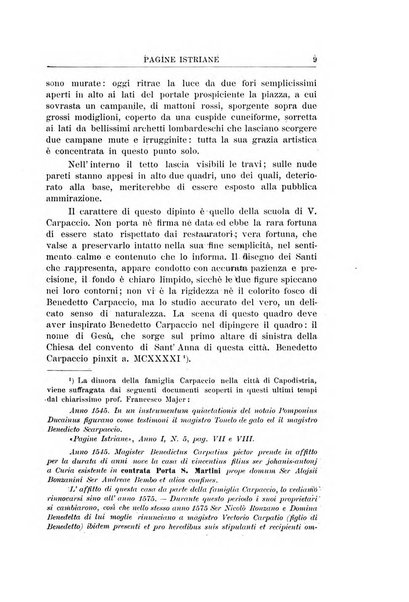 Pagine istriane periodico scientifico letterario-artistico