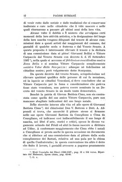 Pagine istriane periodico scientifico letterario-artistico