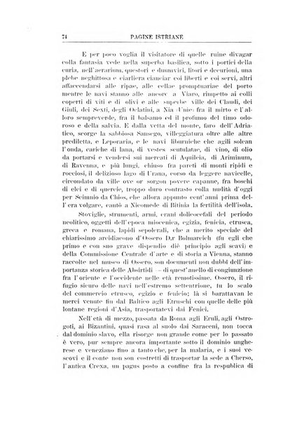 Pagine istriane periodico scientifico letterario-artistico