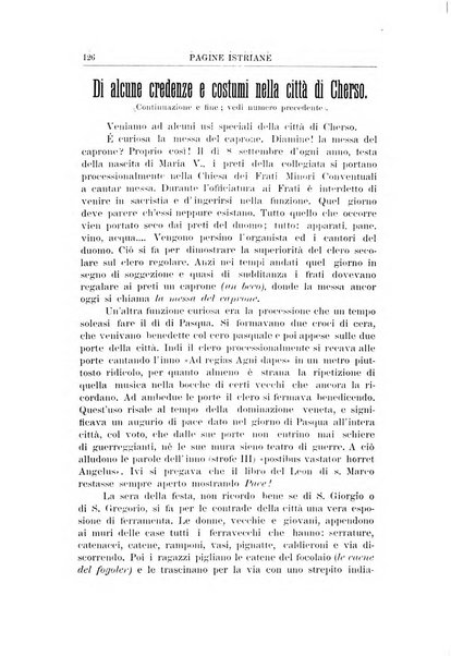 Pagine istriane periodico scientifico letterario-artistico