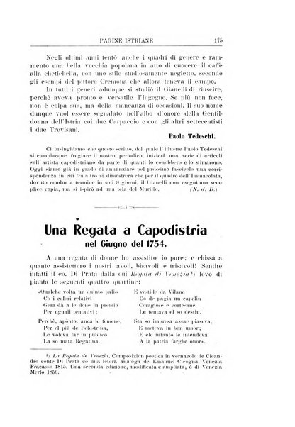 Pagine istriane periodico scientifico letterario-artistico