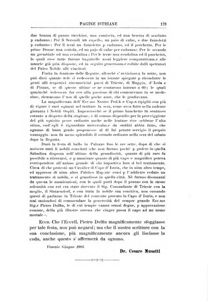 Pagine istriane periodico scientifico letterario-artistico