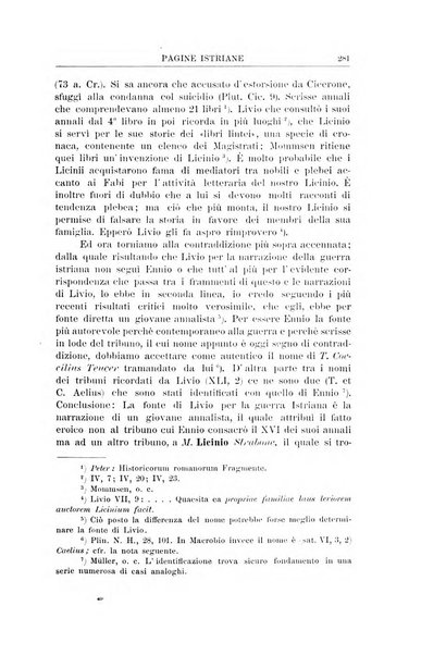 Pagine istriane periodico scientifico letterario-artistico