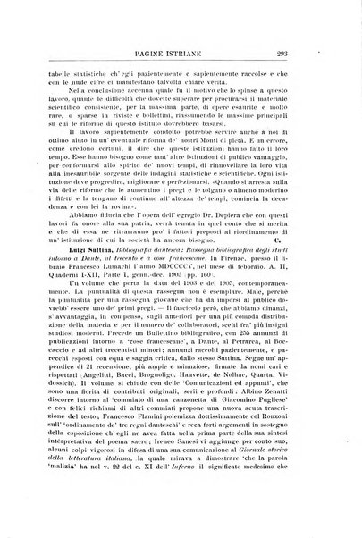 Pagine istriane periodico scientifico letterario-artistico