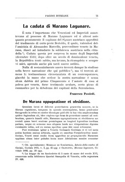 Pagine istriane periodico scientifico letterario-artistico