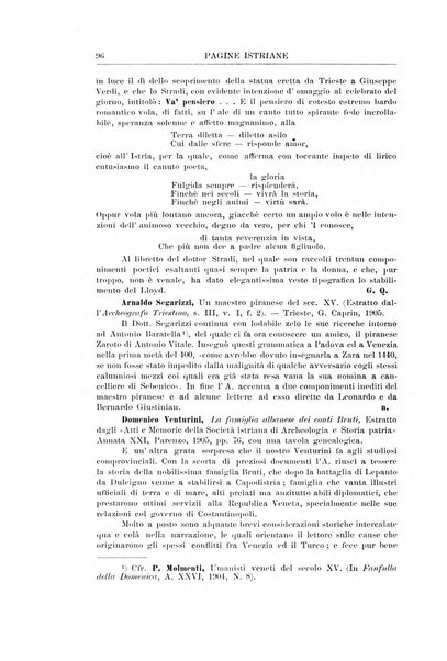 Pagine istriane periodico scientifico letterario-artistico