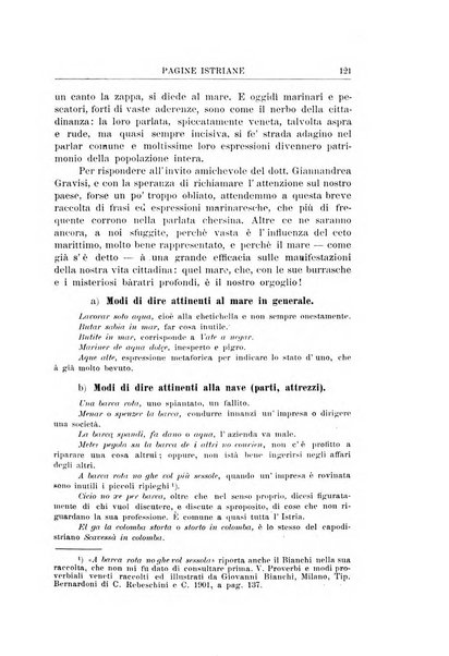 Pagine istriane periodico scientifico letterario-artistico