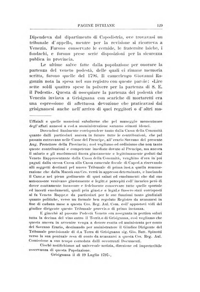 Pagine istriane periodico scientifico letterario-artistico