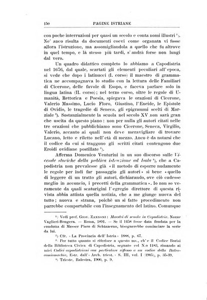 Pagine istriane periodico scientifico letterario-artistico