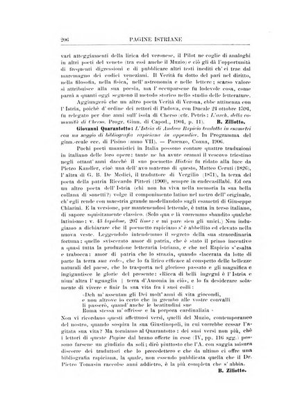 Pagine istriane periodico scientifico letterario-artistico