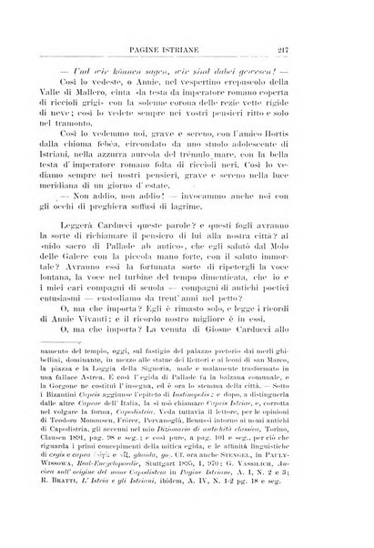 Pagine istriane periodico scientifico letterario-artistico