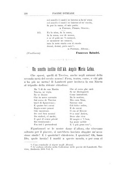 Pagine istriane periodico scientifico letterario-artistico