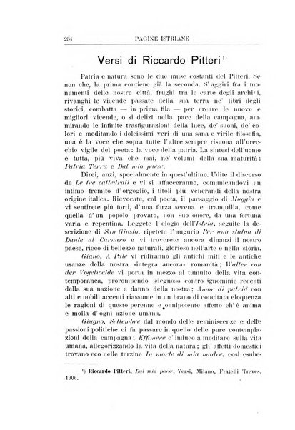 Pagine istriane periodico scientifico letterario-artistico