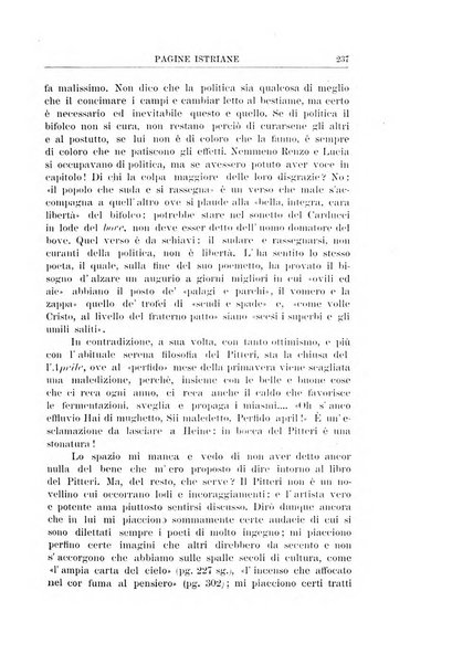 Pagine istriane periodico scientifico letterario-artistico