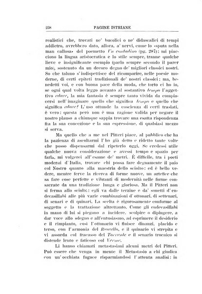 Pagine istriane periodico scientifico letterario-artistico