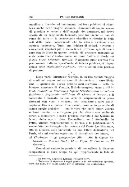 Pagine istriane periodico scientifico letterario-artistico