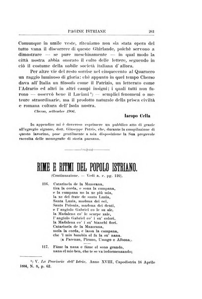 Pagine istriane periodico scientifico letterario-artistico