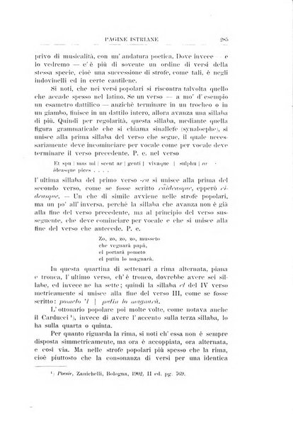 Pagine istriane periodico scientifico letterario-artistico