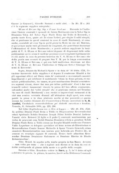 Pagine istriane periodico scientifico letterario-artistico