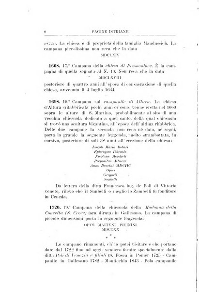 Pagine istriane periodico scientifico letterario-artistico