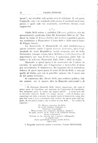 Pagine istriane periodico scientifico letterario-artistico