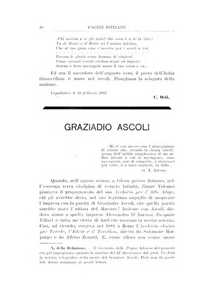 Pagine istriane periodico scientifico letterario-artistico