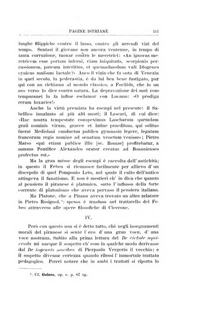 Pagine istriane periodico scientifico letterario-artistico