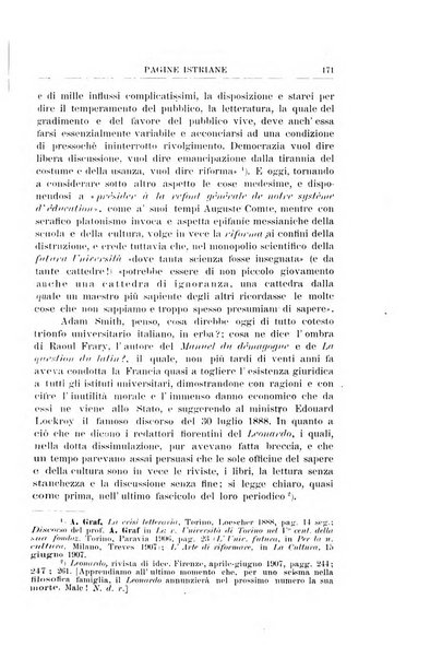 Pagine istriane periodico scientifico letterario-artistico