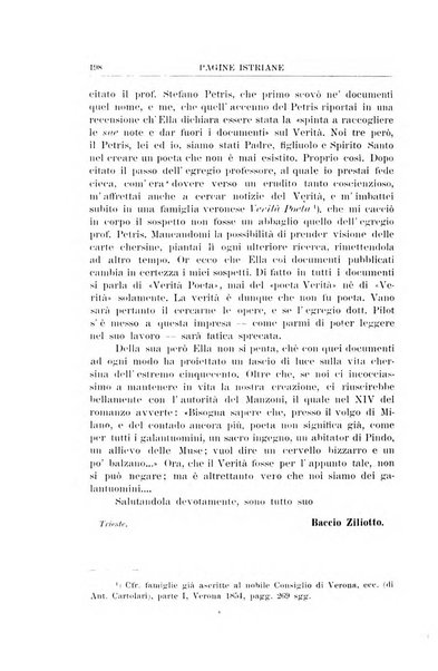 Pagine istriane periodico scientifico letterario-artistico