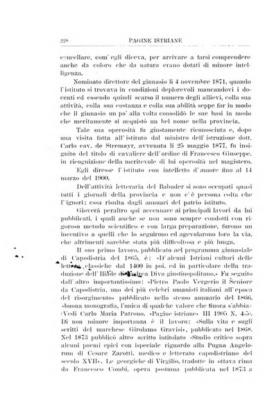 Pagine istriane periodico scientifico letterario-artistico