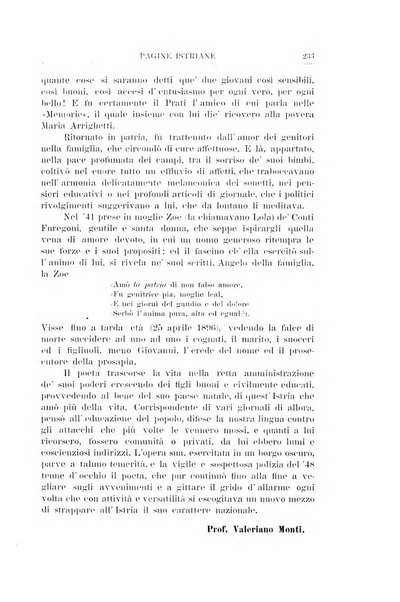 Pagine istriane periodico scientifico letterario-artistico