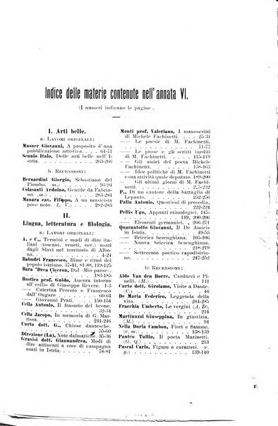 Pagine istriane periodico scientifico letterario-artistico