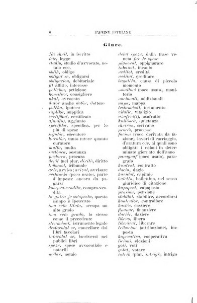 Pagine istriane periodico scientifico letterario-artistico