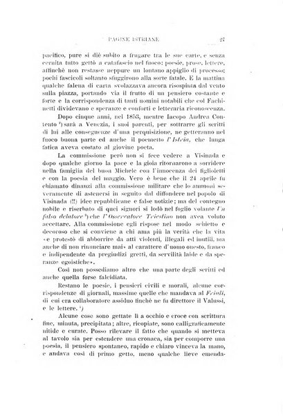 Pagine istriane periodico scientifico letterario-artistico