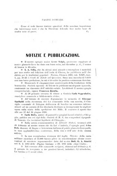 Pagine istriane periodico scientifico letterario-artistico